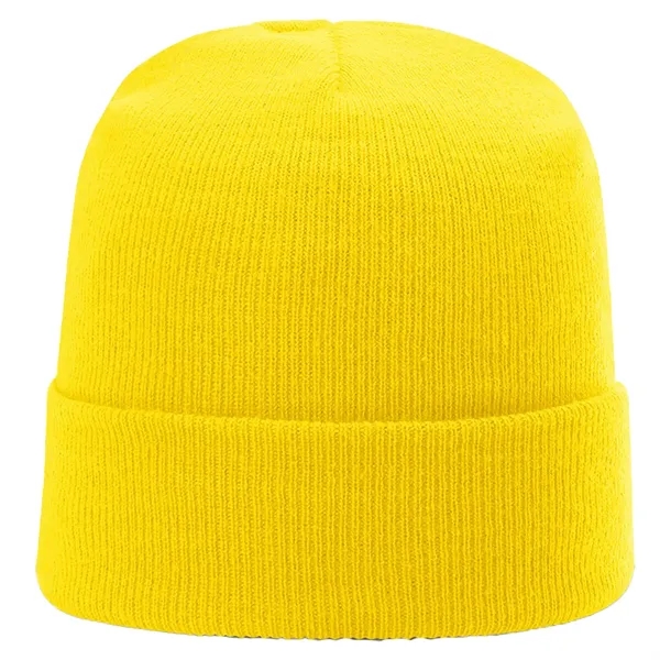 Richardson Cuffed Solid Beanie w/ Embroidery - Richardson Cuffed Solid Beanie w/ Embroidery - Image 15 of 19