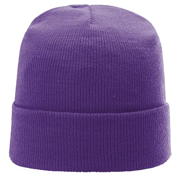 Richardson Cuffed Solid Beanie w/ Embroidery - Richardson Cuffed Solid Beanie w/ Embroidery - Image 16 of 19