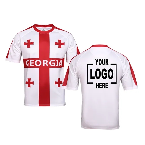 Custom National Soccer Jersey T shirt For Fans Gifts - Custom National Soccer Jersey T shirt For Fans Gifts - Image 0 of 3