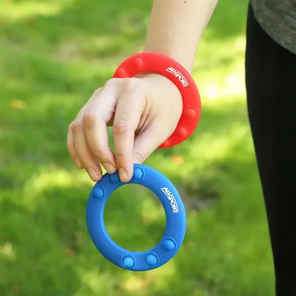 Silicone Wrist Pop-it Disc - Silicone Wrist Pop-it Disc - Image 0 of 3