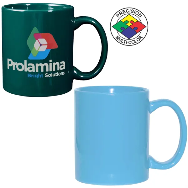 11oz C-Handle Stoneware Mug, spot color - 11oz C-Handle Stoneware Mug, spot color - Image 15 of 24