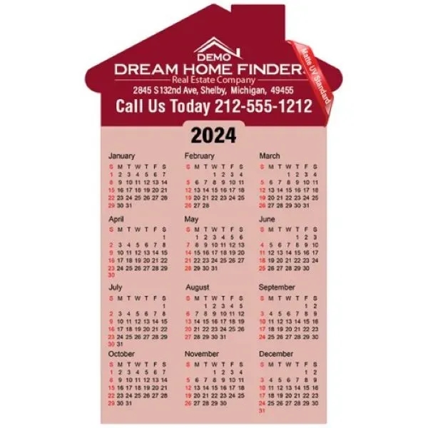 3.75x6.12 House Shape Magnet - 3.75x6.12 House Shape Magnet - Image 0 of 2