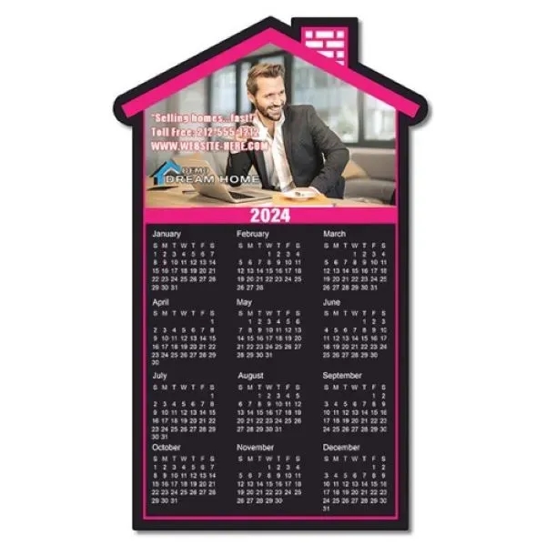 3.75x6.12 House Shape Magnet - 3.75x6.12 House Shape Magnet - Image 2 of 2