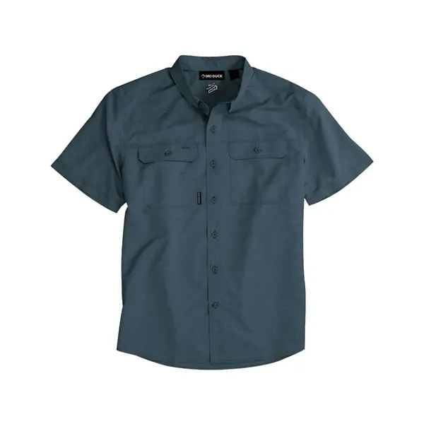 DRI DUCK Crossroad Woven Short Sleeve Shirt - DRI DUCK Crossroad Woven Short Sleeve Shirt - Image 2 of 2