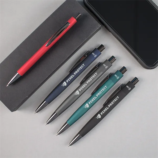 NFC Scribe Executive Metal Ballpoint Pen - NFC Scribe Executive Metal Ballpoint Pen - Image 0 of 6