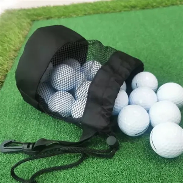 Nylon Mesh Golf Ball Bags - Nylon Mesh Golf Ball Bags - Image 3 of 3