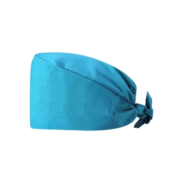 Nurse Scrub Cap With Buttons - Nurse Scrub Cap With Buttons - Image 2 of 3