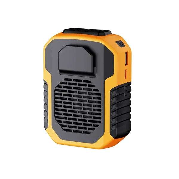 Portable Waist Clip Necklace Fan 6000mAh for Outdoors - Portable Waist Clip Necklace Fan 6000mAh for Outdoors - Image 7 of 8