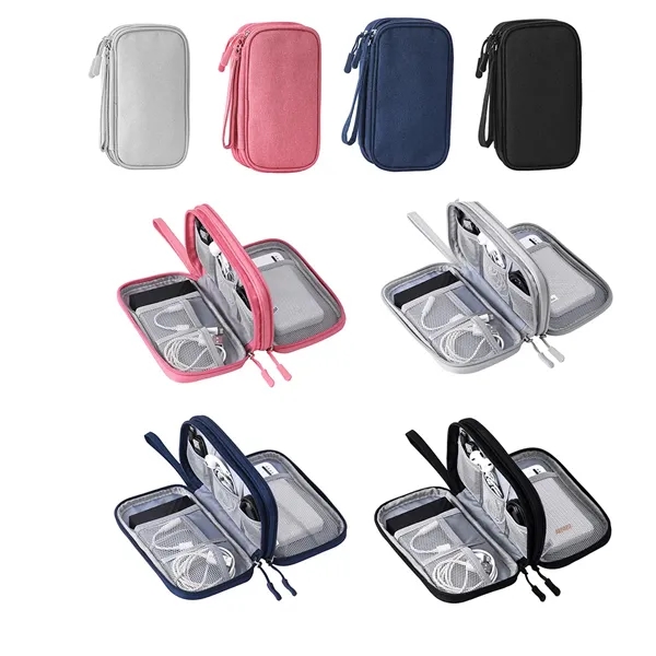 Electronic Organizer Travel Case For Cord Cable Charger - Electronic Organizer Travel Case For Cord Cable Charger - Image 1 of 3