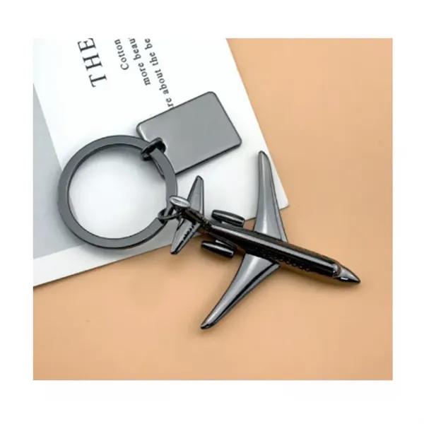 Creative Plane Keychain Airplane Keyring - Creative Plane Keychain Airplane Keyring - Image 5 of 6