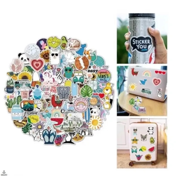 Custom Die Cut Waterproof PVC Sticker - Custom Die Cut Waterproof PVC Sticker - Image 0 of 1