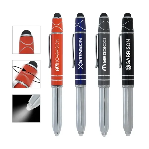 Legacy Spin 4-in-1 Ballpoint Pen - Legacy Spin 4-in-1 Ballpoint Pen - Image 0 of 4