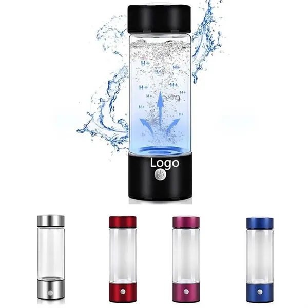 USB Rechargeable Ionized Hydrogen Water Bottle - USB Rechargeable Ionized Hydrogen Water Bottle - Image 0 of 12