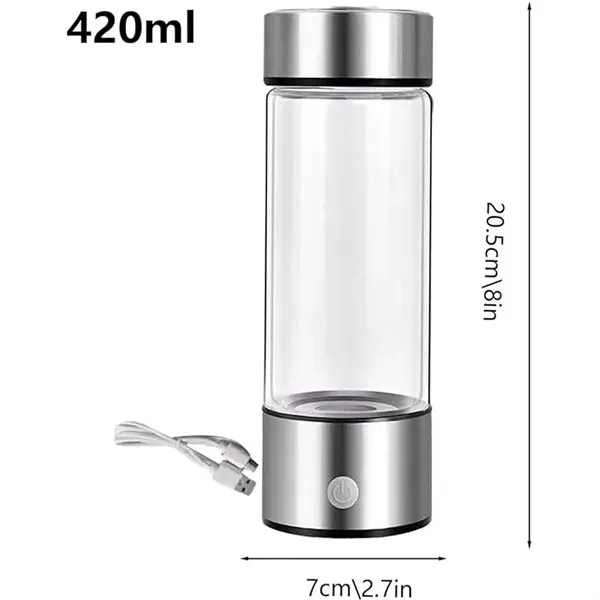 USB Rechargeable Ionized Hydrogen Water Bottle - USB Rechargeable Ionized Hydrogen Water Bottle - Image 7 of 12