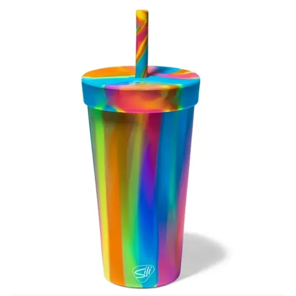 Silipint Silicone Straw Tumbler 22oz - Silipint Silicone Straw Tumbler 22oz - Image 5 of 6