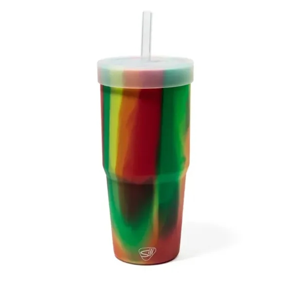 Silipint Silicone Straw Tumbler 32oz - Silipint Silicone Straw Tumbler 32oz - Image 2 of 6