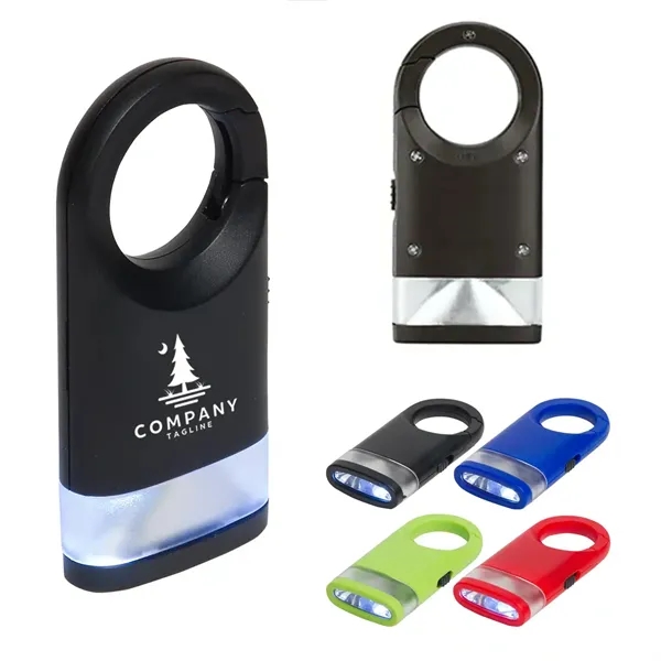 LED Carabiner Flashlight - LED Carabiner Flashlight - Image 0 of 3