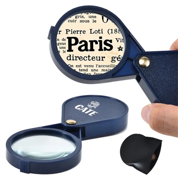Foldable Pocket Magnifying Glass - Foldable Pocket Magnifying Glass - Image 0 of 5