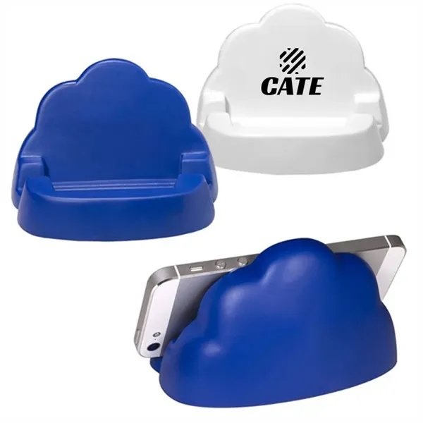 Cloud  Stress Reliever Phone Stand - Cloud  Stress Reliever Phone Stand - Image 0 of 4