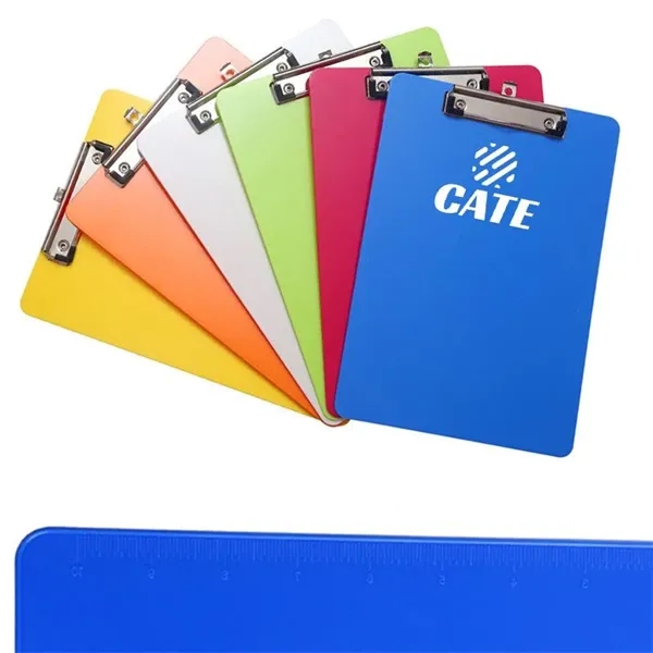 Custom Logo Metal PVC Clipboard Folders - Custom Logo Metal PVC Clipboard Folders - Image 0 of 5