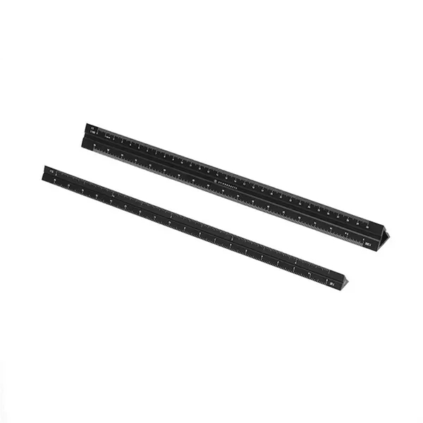 Aluminum Architectural Scale Triangle Drafting Ruler - Aluminum Architectural Scale Triangle Drafting Ruler - Image 2 of 5