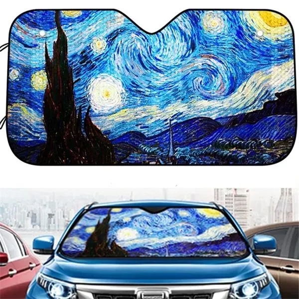 Custom Full Printing Car Windshield Sun Shade - Custom Full Printing Car Windshield Sun Shade - Image 4 of 5