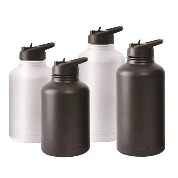 Stainless Steel Sports 64 oz Insulated Water Bottle Jug - Stainless Steel Sports 64 oz Insulated Water Bottle Jug - Image 4 of 4