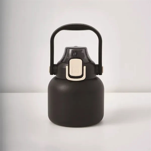 Stainless Steel Sports 27 oz Insulated Water Bottle Jug - Stainless Steel Sports 27 oz Insulated Water Bottle Jug - Image 3 of 6