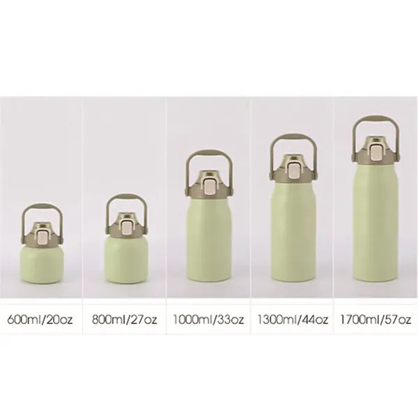 Stainless Steel Sports 27 oz Insulated Water Bottle Jug - Stainless Steel Sports 27 oz Insulated Water Bottle Jug - Image 6 of 6