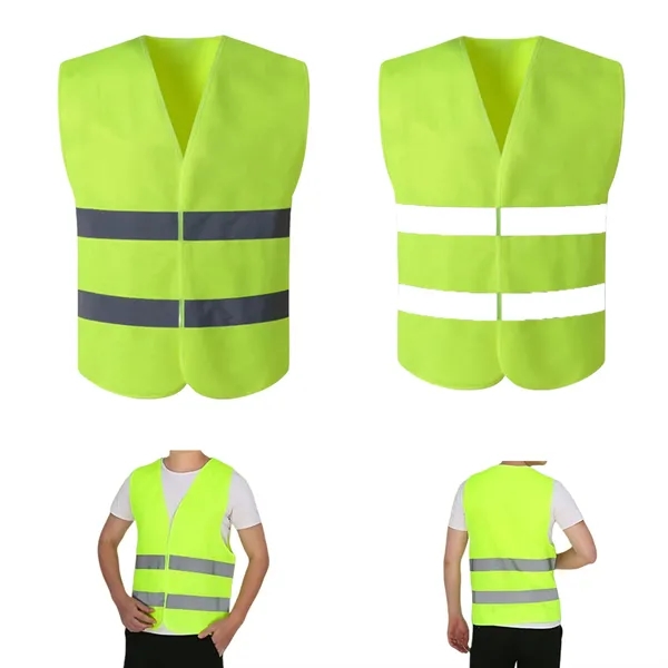 Reflective Safety Vest - Reflective Safety Vest - Image 2 of 4