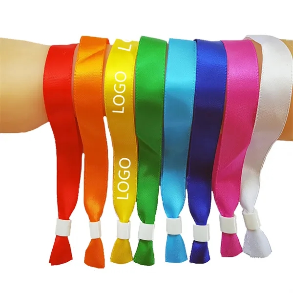 Disposable Ribbon Wristband - Disposable Ribbon Wristband - Image 0 of 3