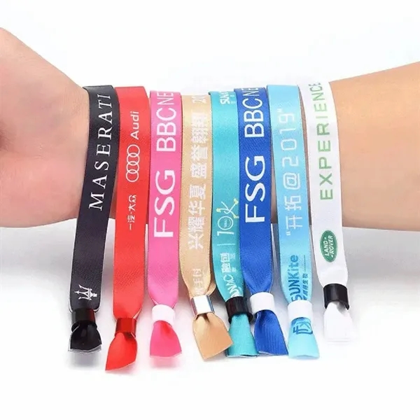 Disposable Ribbon Wristband - Disposable Ribbon Wristband - Image 2 of 3