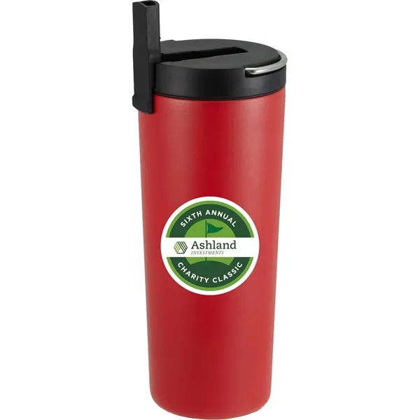 Thor Copper Insulated Tumbler 24oz Flip Straw Lid - Thor Copper Insulated Tumbler 24oz Flip Straw Lid - Image 2 of 3