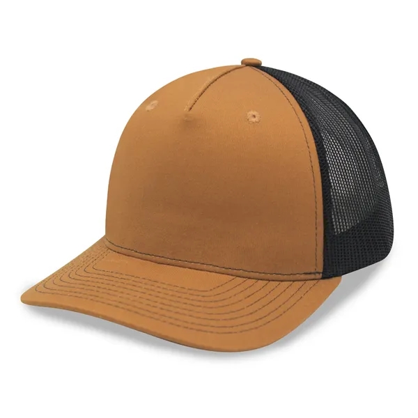 Premium 5 Panels Trucker Cap - Premium 5 Panels Trucker Cap - Image 16 of 30