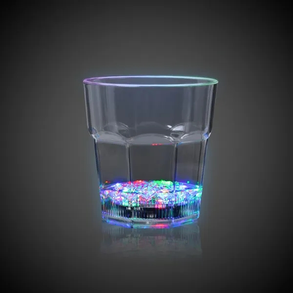 8 oz. Rocks Glass w/ Flashing LED Lights - 8 oz. Rocks Glass w/ Flashing LED Lights - Image 11 of 11