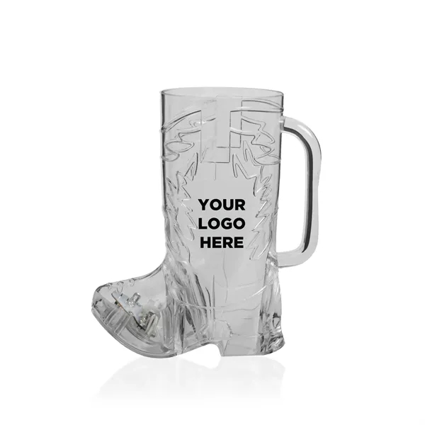 16 oz. Cowboy Boot Shaped LED Light Up Cup - 16 oz. Cowboy Boot Shaped LED Light Up Cup - Image 11 of 12