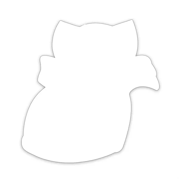 Cat Shaped NoteKeeper™ Magnet 35 mil - Cat Shaped NoteKeeper™ Magnet 35 mil - Image 1 of 4