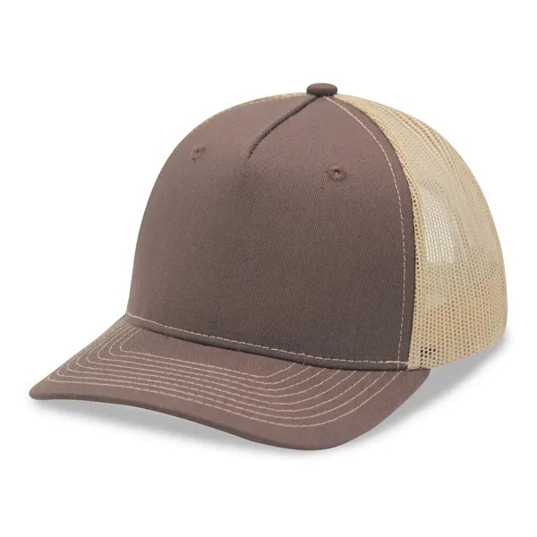 Premium 5 Panels Trucker Cap - Premium 5 Panels Trucker Cap - Image 19 of 30