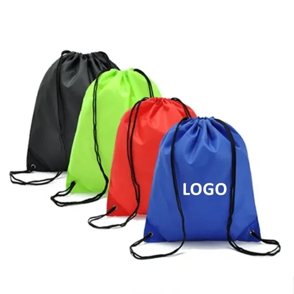 210D Polyester Stylish Drawstring Sportpacks 18''x14'' - 210D Polyester Stylish Drawstring Sportpacks 18''x14'' - Image 0 of 2
