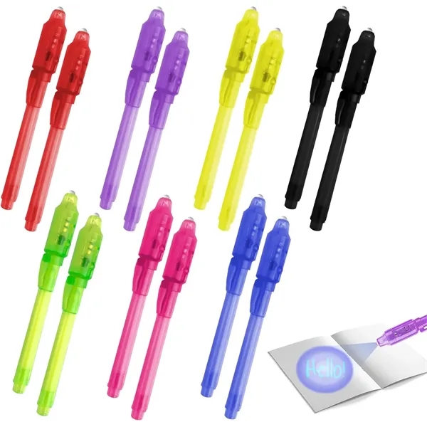 Invisible Magic Ink Pen with UV Light - Invisible Magic Ink Pen with UV Light - Image 2 of 4