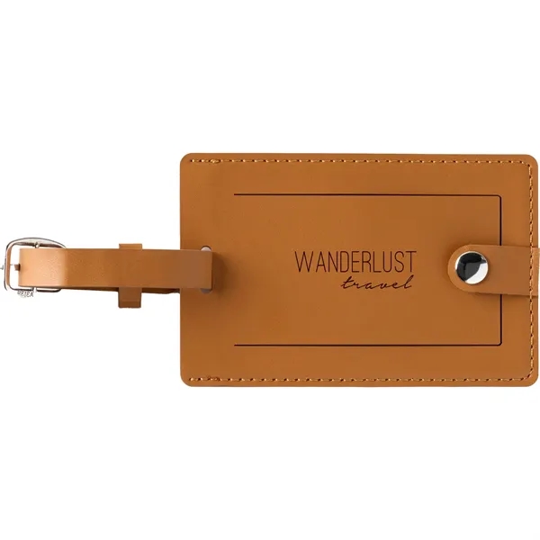 Pineapple Leather Luggage Tag