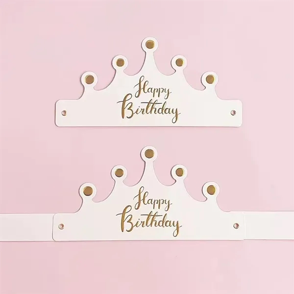 Custom Printed Paper Crowns - Custom Printed Paper Crowns - Image 1 of 3