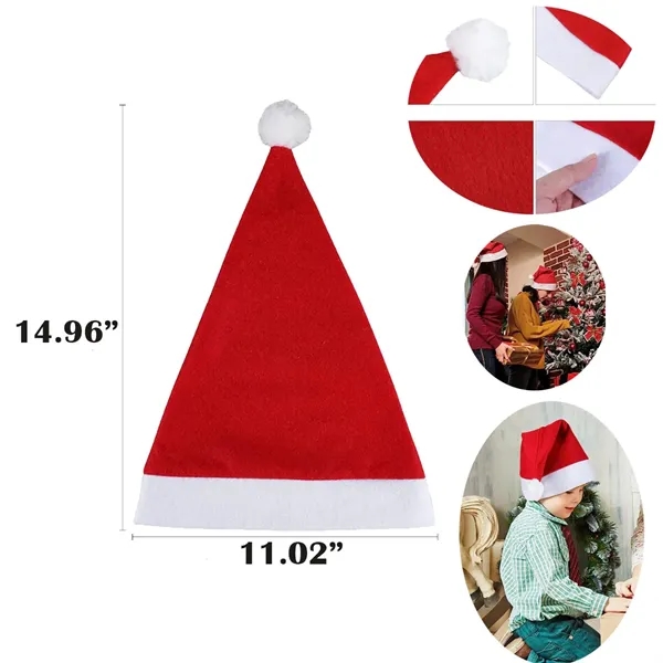 Customizable Christmas Santa Hats - Customizable Christmas Santa Hats - Image 1 of 1