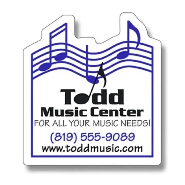 Magnet - Music Themed Shape (2.25x2.5) - Magnet - Music Themed Shape (2.25x2.5) - Image 1 of 1