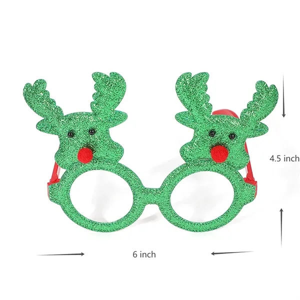 Eyeglass Frames Christmas Decorations Gifts Party Glasses - Eyeglass Frames Christmas Decorations Gifts Party Glasses - Image 1 of 3