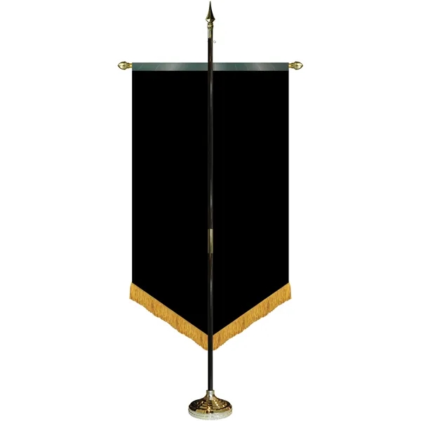 36" x 60" Premium Gonfalon 7' Kit / V-Cut / Fringe - 36" x 60" Premium Gonfalon 7' Kit / V-Cut / Fringe - Image 2 of 5