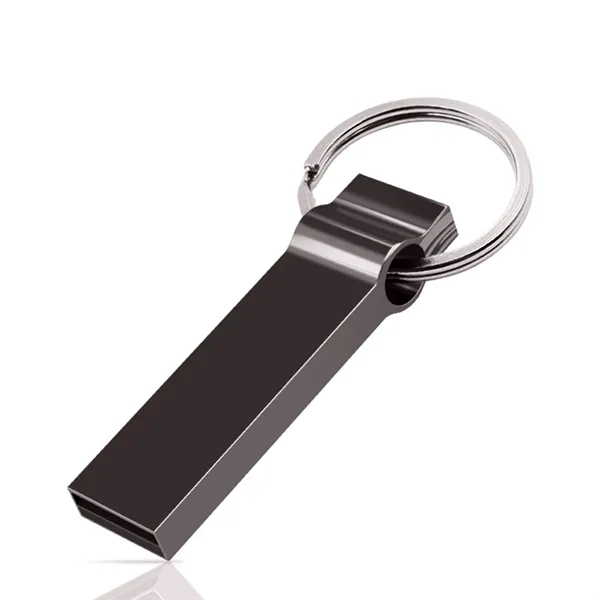 Metal USB 2.0 Flash Drive Keychain - Metal USB 2.0 Flash Drive Keychain - Image 5 of 6