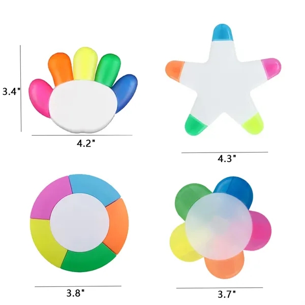 Five Colors Highlighter Marker Pen - Five Colors Highlighter Marker Pen - Image 1 of 2