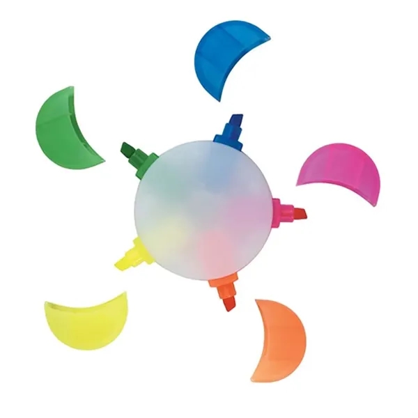 Five Colors Highlighter Marker Pen - Five Colors Highlighter Marker Pen - Image 2 of 2