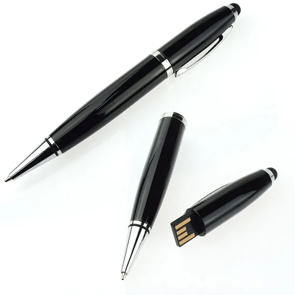 64GB USB Flash Drive Metal Ballpoint Pen - 64GB USB Flash Drive Metal Ballpoint Pen - Image 1 of 3